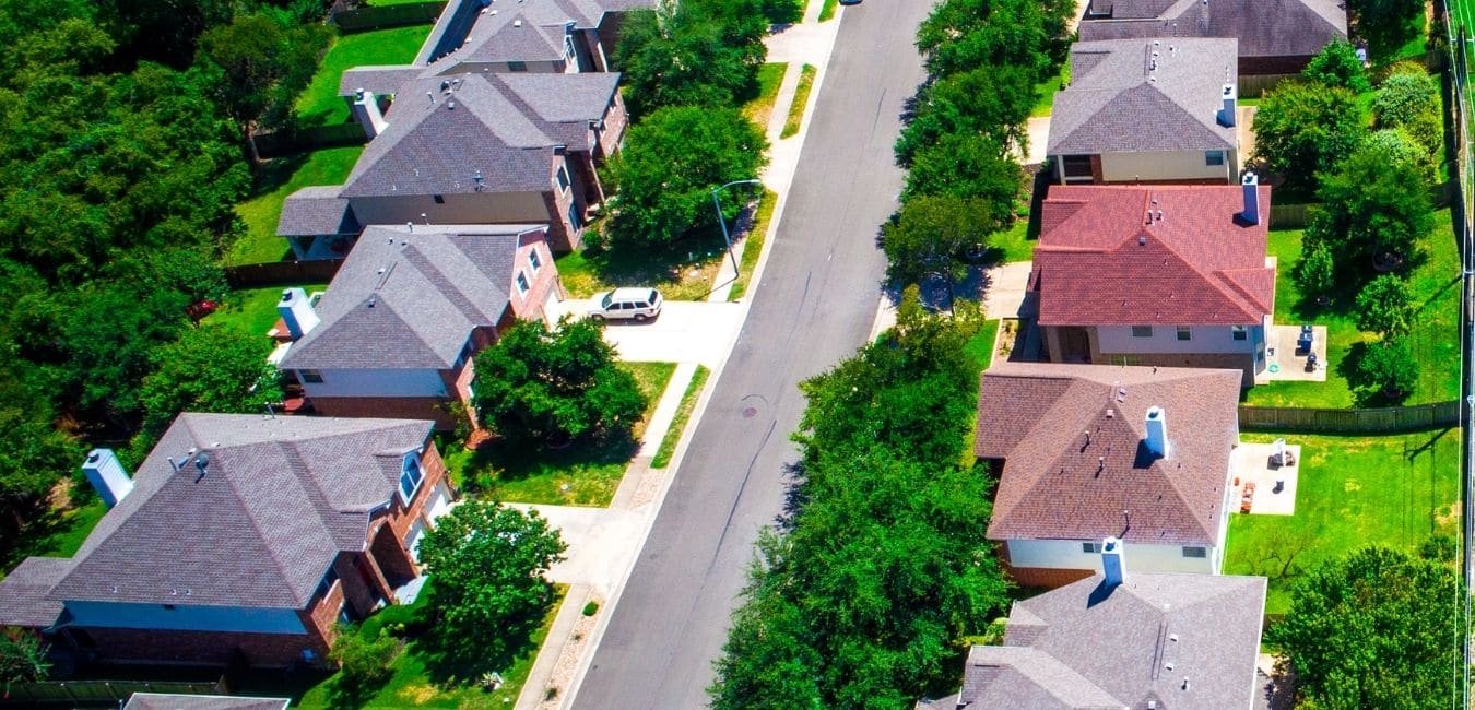 texas homes from airplane