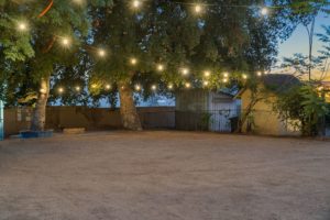 420 W. Meda Ave. Glendora, CA 91741 backyard with lights