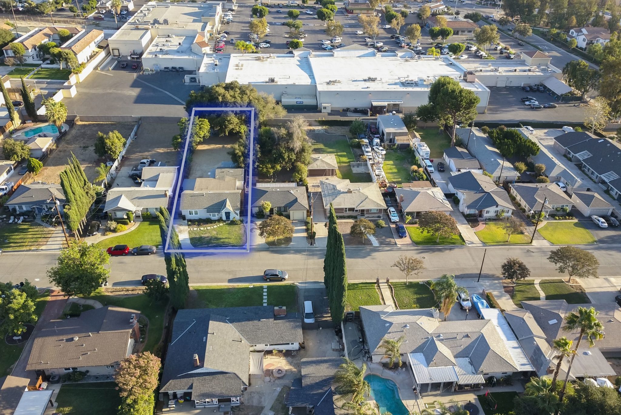 420 W. Meda Ave. Glendora, CA 91741 property lines (1)