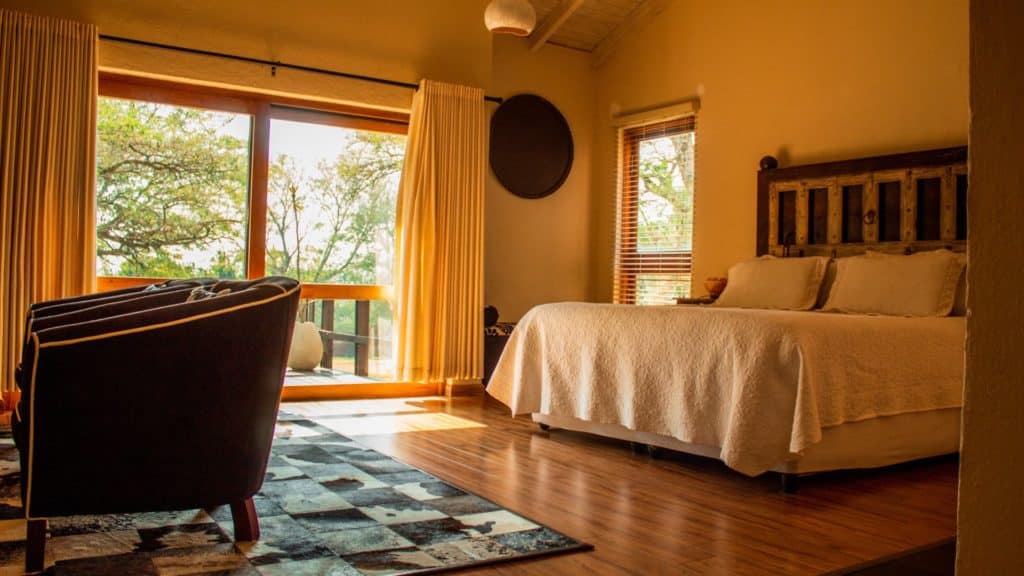 bedroom of an airbnb property